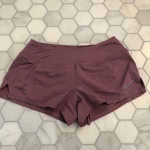 Purple / Mauve Nike Running Shorts